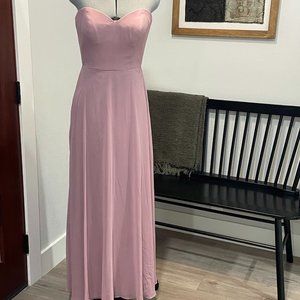 After Six Bridesmaid Dress Style 1504 Dusty Rose Sz. 6